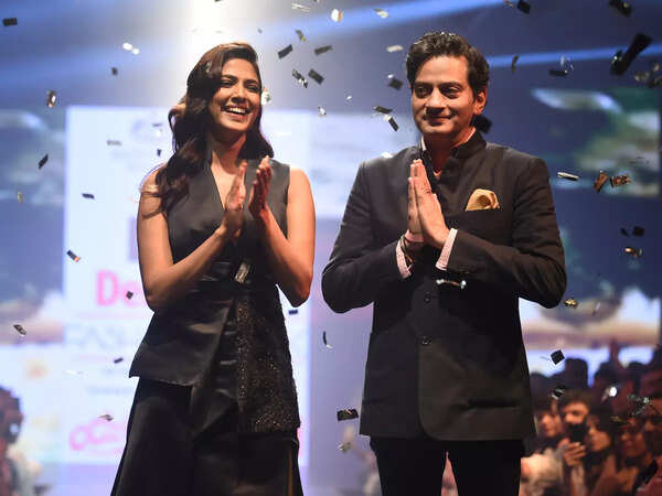 Showstopper Malavika Mohanan with Raghavendra Rathore