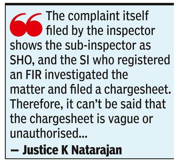 psi:  Psi Can File Chargesheet, Says Hc; Denies Bail To 2 | Bengaluru News – Times of India