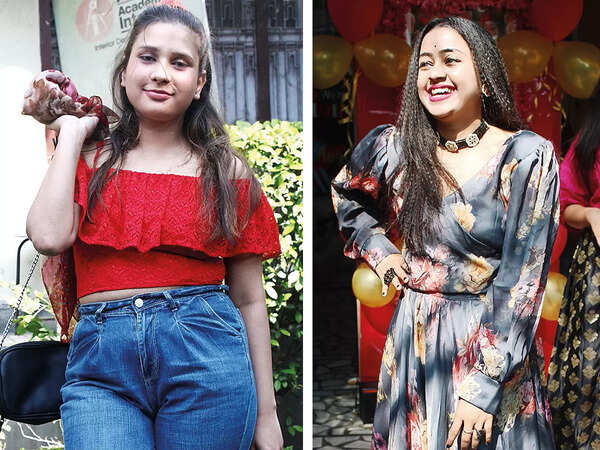 (L) Divya (R) Ekta