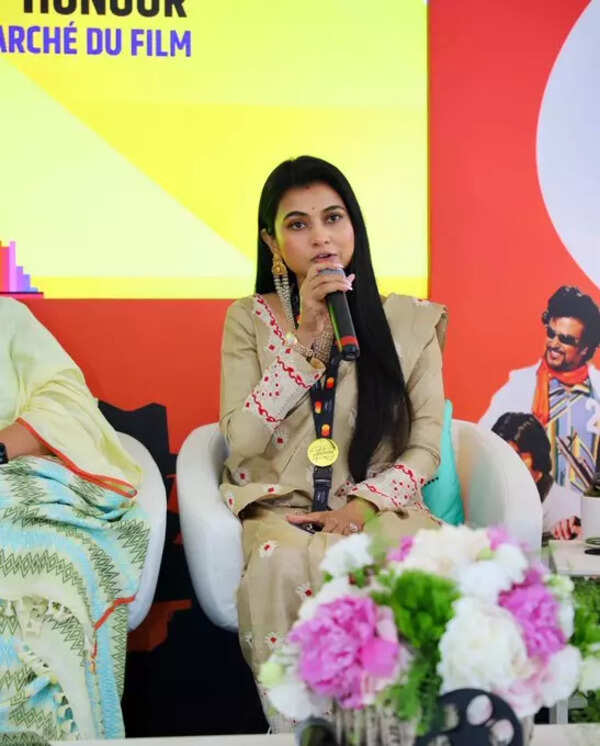 Aimee Baruah at Cannes 2022