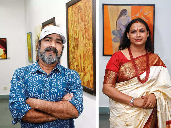 (L) Deepak Kabir (R) Dr Manisha Singh