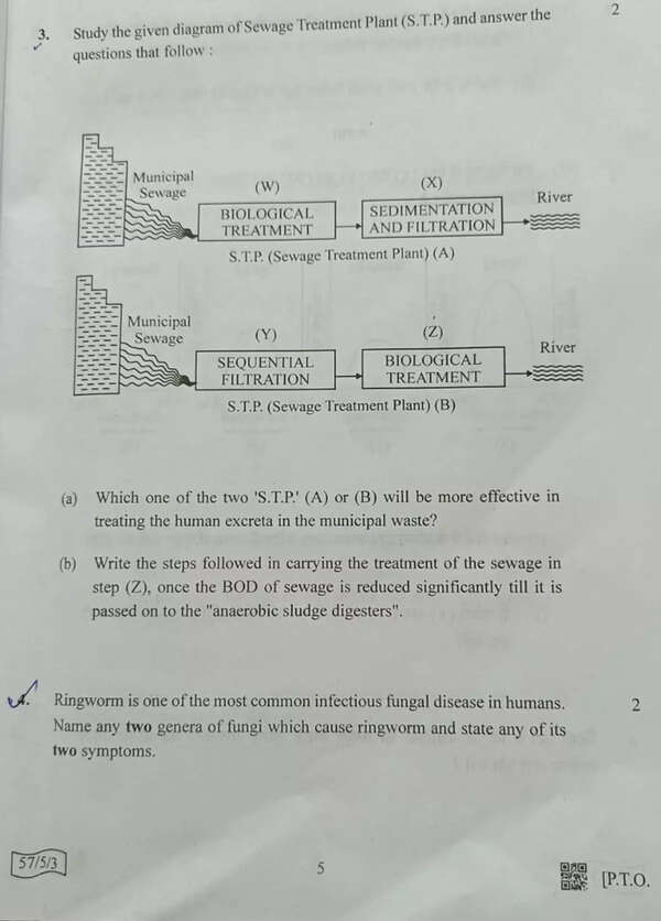 CBSE Class 12 Biology paper 2022 page 2