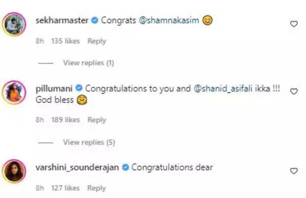 Celebs wish Poorna