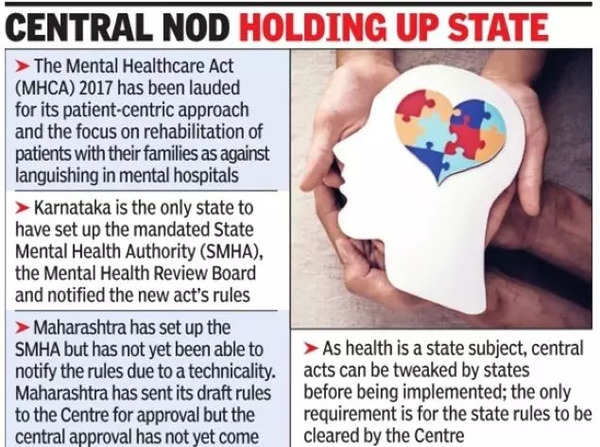 No Rules Notified Yet For Mental Health Act 2017 Mumbai News Times 