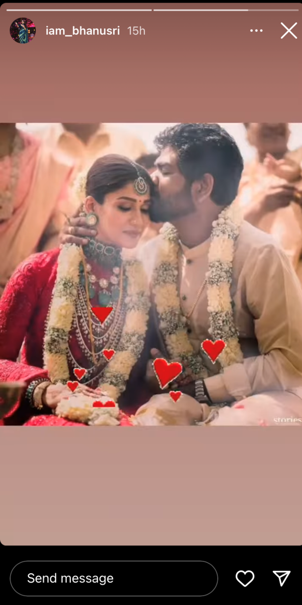 Bhanu Sri on Nayanthara-Vignesh's wedding