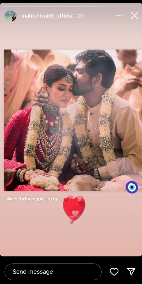 Mahi Shivan on Nayanthara-Vignesh's wedding
