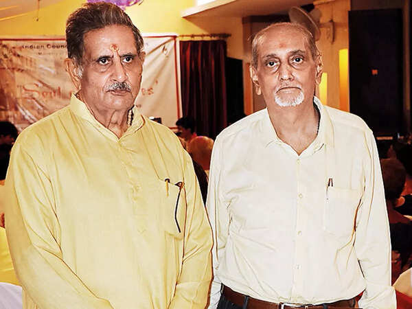 Ashok Kapoor (L) and Anil Nagar