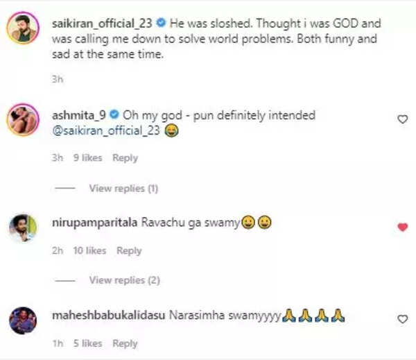 Celebs on Sai Kiran