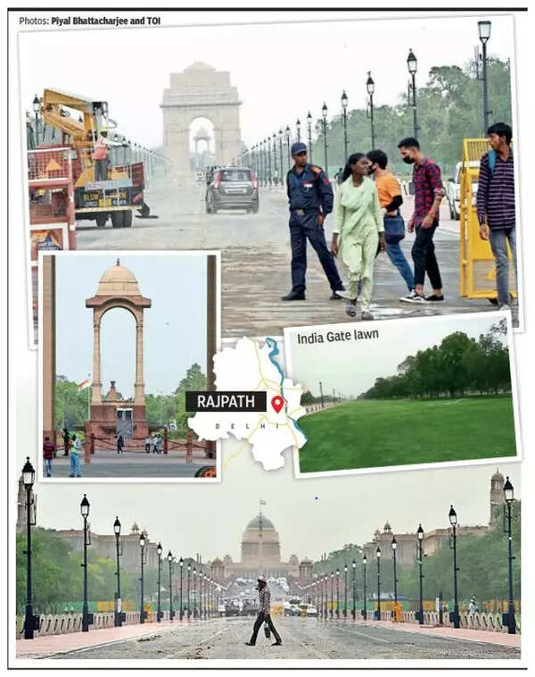 New Vista: Rajpath, India Gate to open for public next month | Delhi ...
