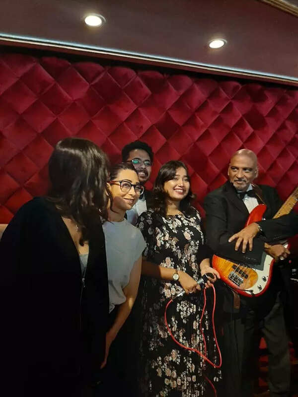 karisma with the band