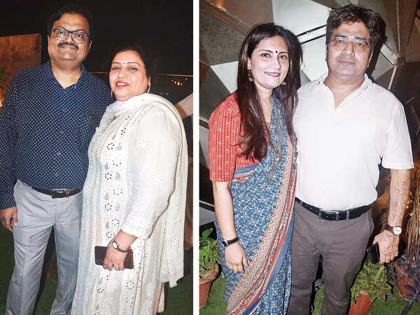 (L) Dr Arunesh and Dr Jugnu Singh (R) Kriti Tandon
