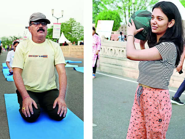 (L) BP Bisht (R) Aditi Verma