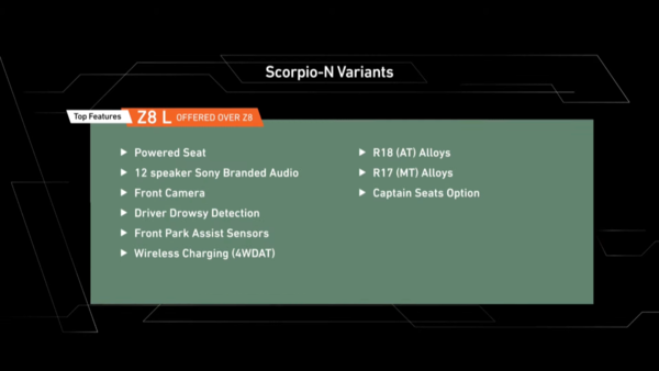 स्कॉर्पियन-एन Z8L वेरिएंट