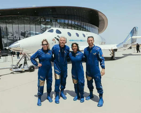Sirisha Bandla-on-space-journey