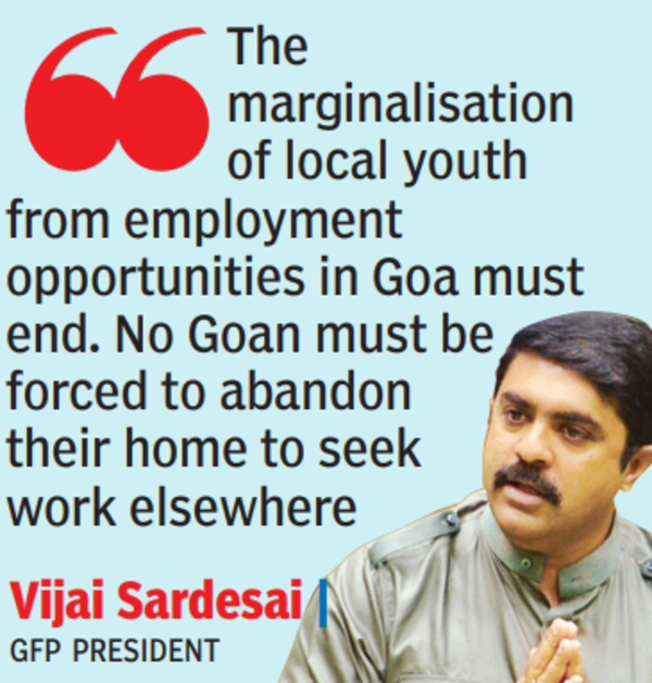 GFP to table pvt member’s bill on quota for Goans in private sector