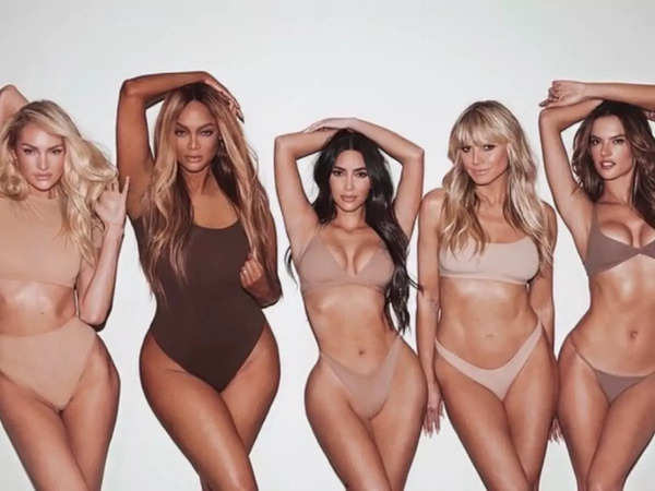 Kim Kardashian's shapewear rival Victoria's Secret's Imaan Hammam