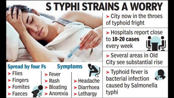 After Dengue Scare Typhoid Cases On Rise In City With Monsoon Onset 