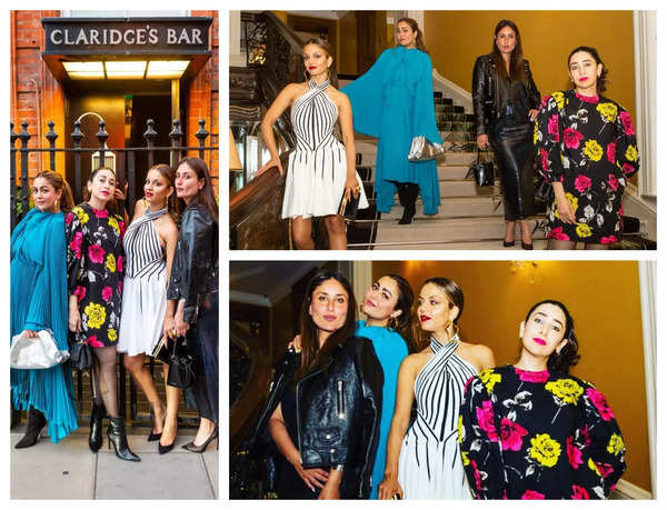 Karishma Kapoorkaxnxx - Kareena Kapoor and her stylish girl gang dish out 'Sex and the City' vibe  with their latest outing in London | Hindi Movie News - Times of India