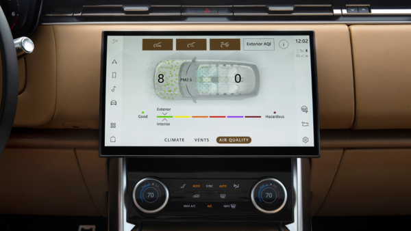 2022 Range Rover infotainment