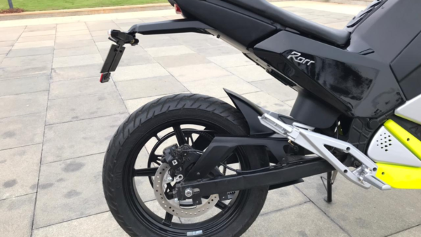 Oben Rorr Electric Bike side view rear