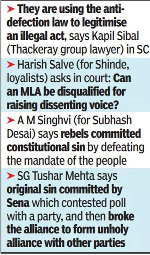 'Constitutional Questions': Larger SC Bench May Hear Shiv Sena ...