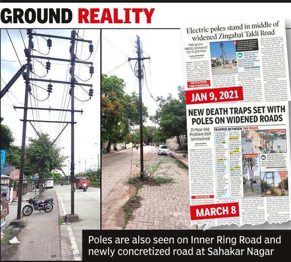 Pwd Pwd To Shift Electric Infra At Zingabai Takli Under Ground