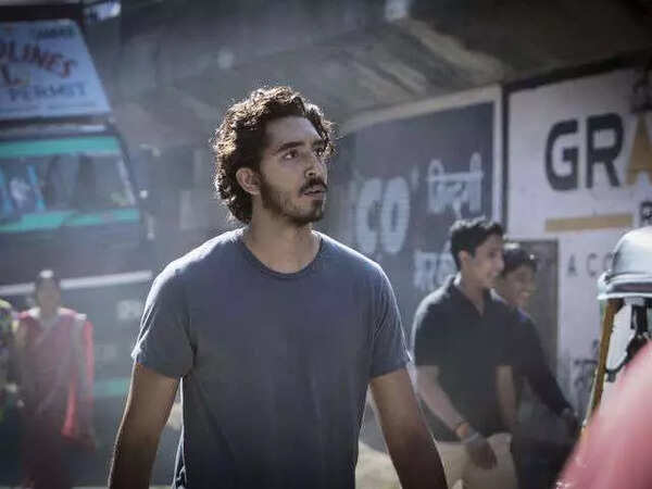 Dev Patel on the streets of Khandwa, for the Hollywood film Lion