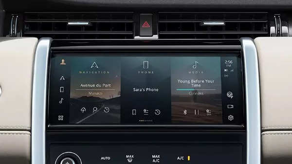 2023 Discovery Sport infotainment system