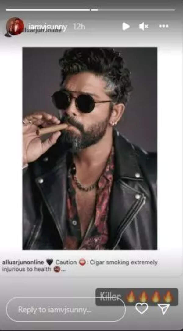 Sunny on Allu Arjun