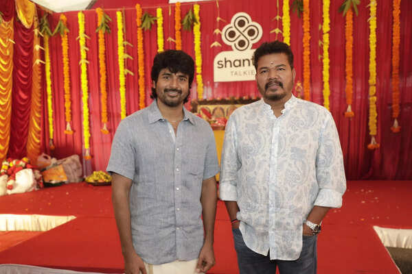 Sivakarthikeyan and director Shankar