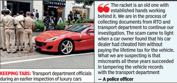 Registration scam: Cheated luxury car owners file police complaints