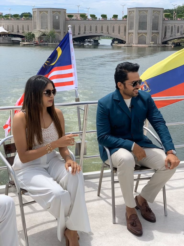 Aditi Shankar and Karthi