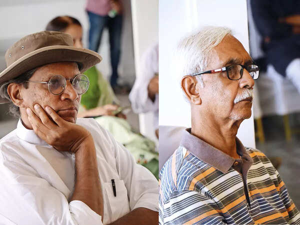 (L) Prof Suresh K Nair (R) Pt Rabindra Narayan Goswami