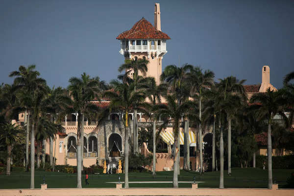 FILE PHOTO: Former U.S. President Donald Trump's Mar-a-Lago resort is seen in Palm Beach