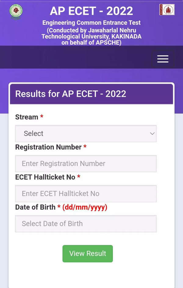 ECET Results: AP ECET 2022 Results Declared At Apsche.ap.gov.in ...