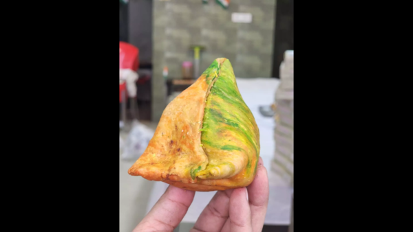 tricolor samosa for independence day