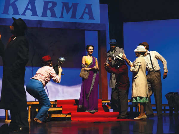 A scene from the play