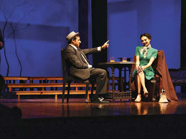 A scene from the play