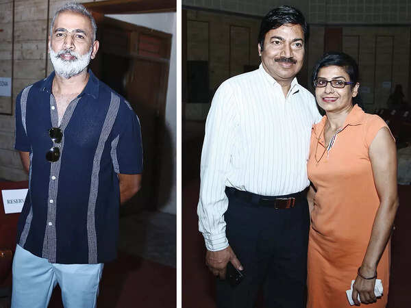 (L) Bhoopesh Rai (R) Tarun and Archna Raj