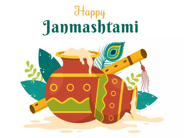 13 Happy Krishna Janmashtami Illustration By denayunethj | TheHungryJPEG
