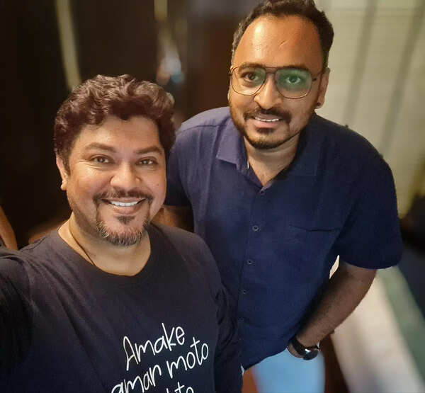 Ram Kamal Mukherjee with Ashwin Gangaraju