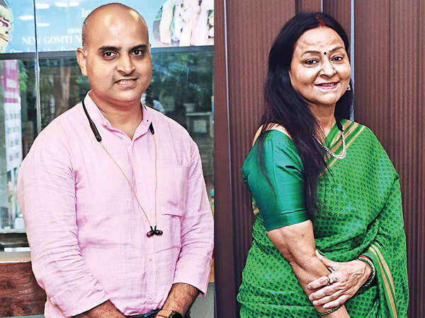 (L) Raag Verma (R) Vandana Verma