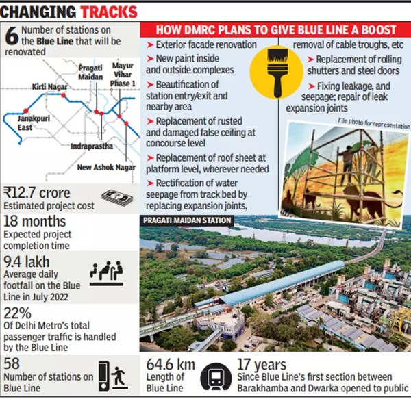 delhi metro blue line