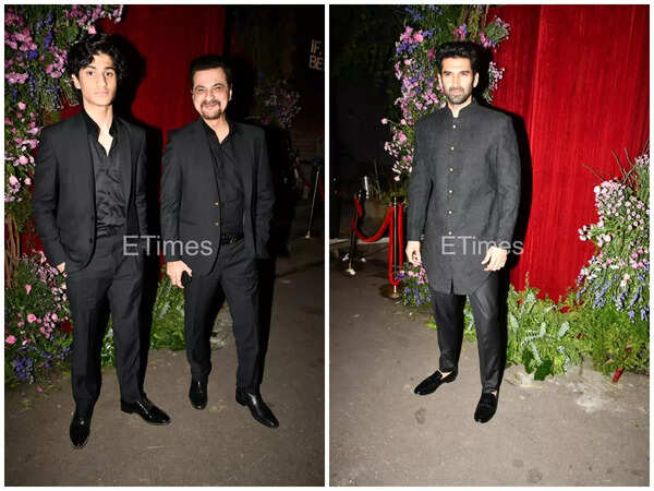 Sanjay Kapoor with son - Aditya Roy Kapur