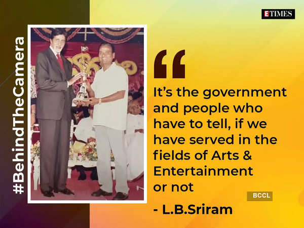 LB Sriram about Padmasri awards
