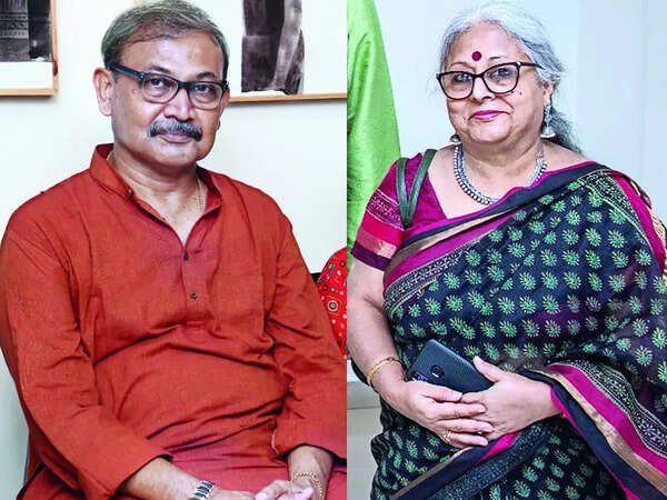 (L) Navin Singh (R) Pratima Kapur