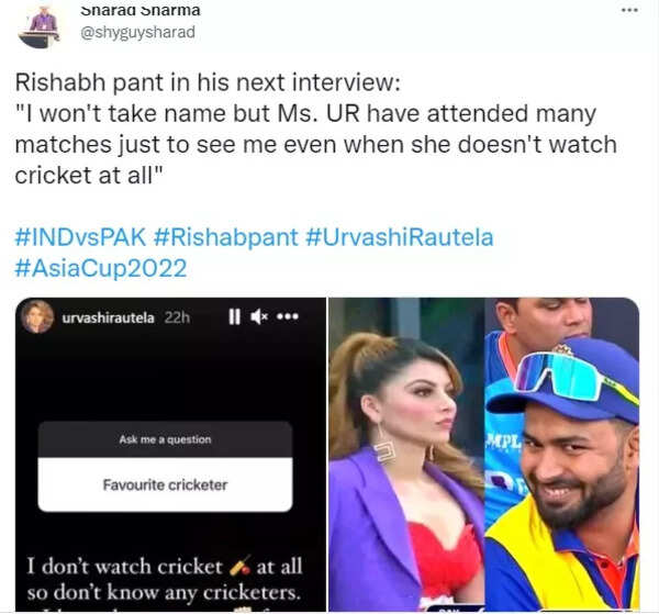 Urvashi Rautela sparks meme fest on social media after she attends IND ...