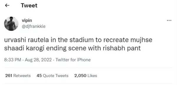 Urvashi Rautela sparks meme fest on social media after she attends IND ...