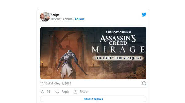 Assassin's Creed Baghdad to Launch in Spring 2023: Report