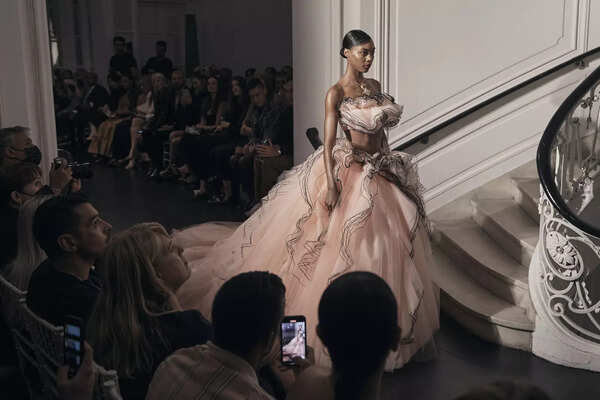 Janet Jackson front row at Siriano's glam fashion week show